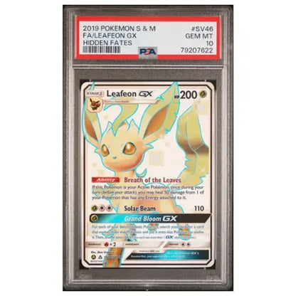 Pokémon Leafeon GX #SV46 PSA10