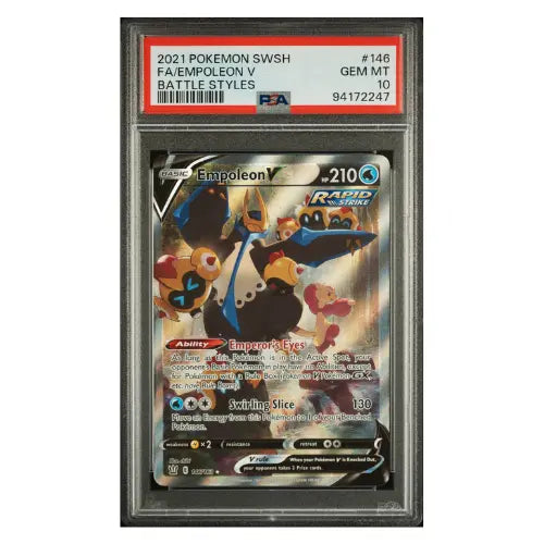 Pokémon Empoleon V #146 PSA 10