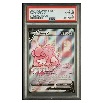 Pokémon Blissey V #183 PSA 10