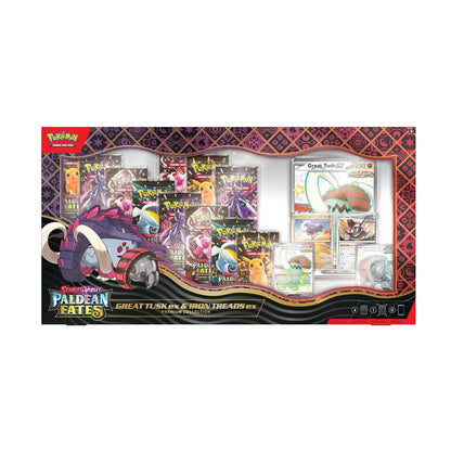 Pokémon Paldean Fates Great Tusk Iron Treads Box