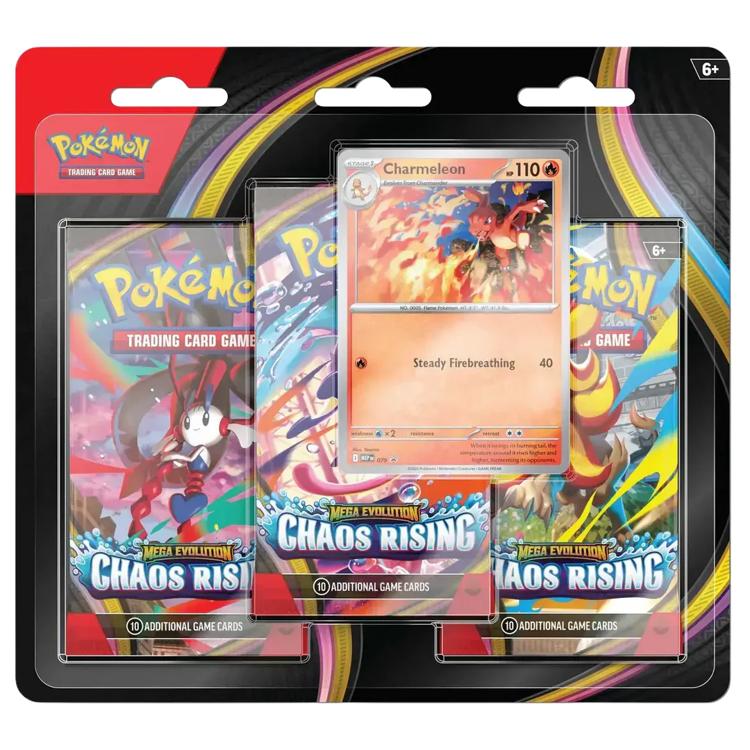 Chaos Rising 3-Pack Blister