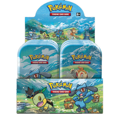 Pokémon Sinnnoh Stars Mini Tin Display (10x)