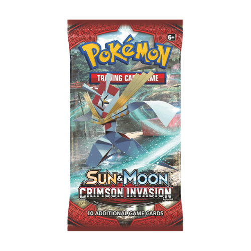 Pokémon Sun & Moon Crimson Invasion Booster Pack