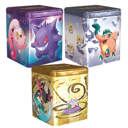 Pokémon Stacking Tin Set 2024