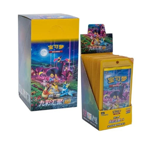 Pokémon Boosterbox Nine Colors Gathering - Chinese Collectie