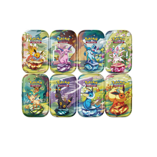 Pokémon Prismatic Evolutions Mini Tin PRE ORDER