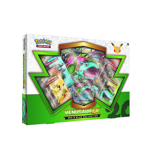 Pokémon Red & Blue Collection Box: Venusaur EX Collection