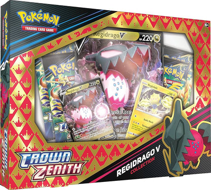 Pokemon Crown Zenith Regidrago V Collection Box