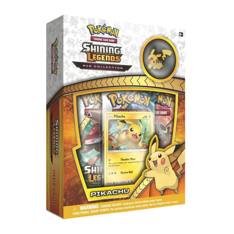 Pokémon Shining Legends Pikachu Pin Collection