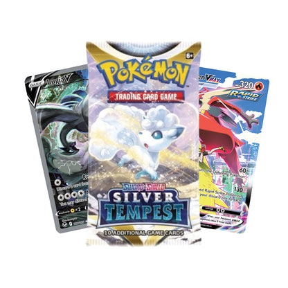 Pokémon Sword & Shield Silver Tempest Booster Pack