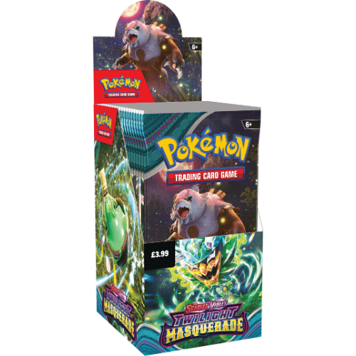 Pokémon Twilight Masquerade Halve Booster Box (18 Packs)