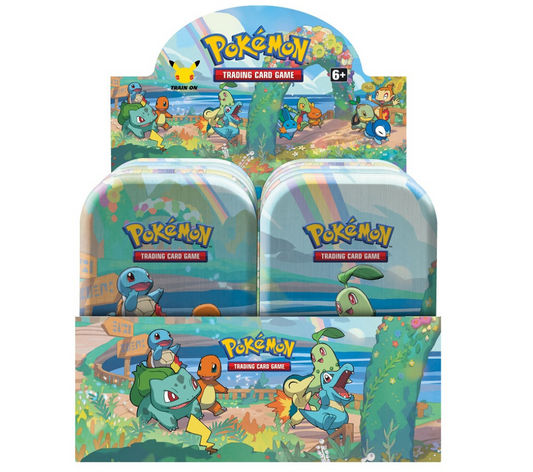 Pokémon Celebrations Mini Tin Display (8x)