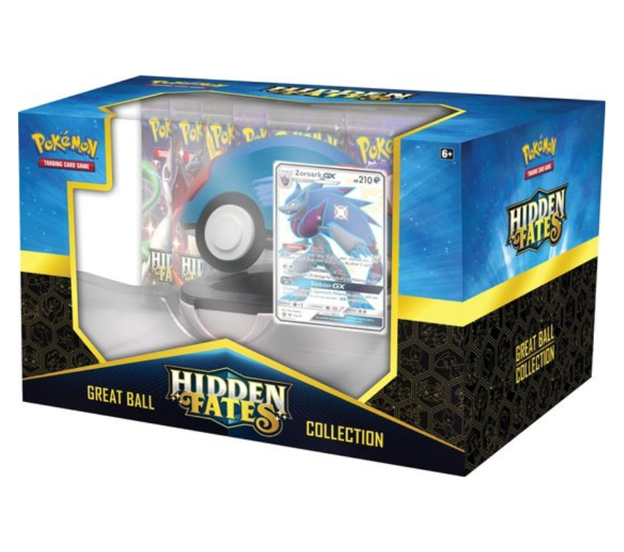 Pokémon Hidden Fates Greatball Collection Box (Zoroark)