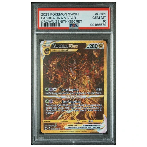 Pokémon Giratina VSTAR #GG69 PSA 10