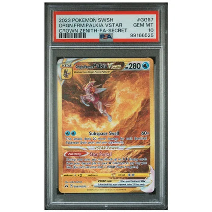 Pokémon Origin Forme Palkia VSTAR #GG67 PSA 10