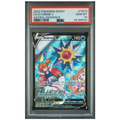 Pokémon Starmie V #TG13 PSA 10