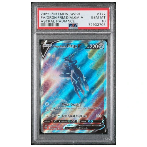 Pokémon Origin Forme Dialga V #177 PSA 10