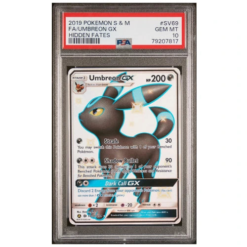 Pokémon Umbreon GX #SV69 PSA 10