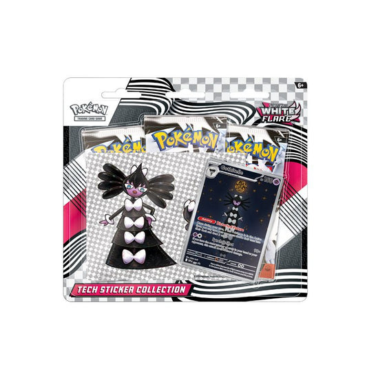 Pokémon White Flare Gothitelle Tech Sticker Collection
