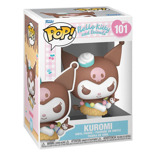 Sanrio POP! Animation Vinyl Figure Hello Kitty- Kuromi 9 cm