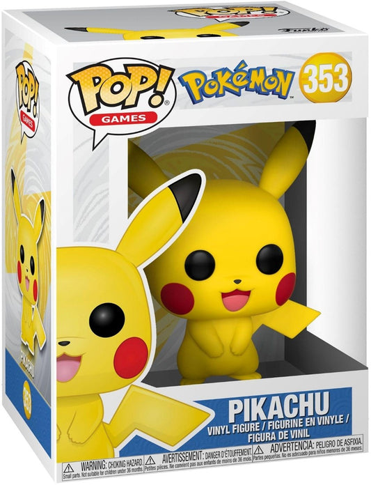 Pokémon POP! Games Vinyl Figure Pikachu Sitting 9 cm