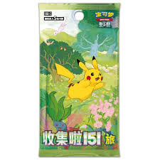 Pokémon 151 Journey Booster Pack (Chinees)