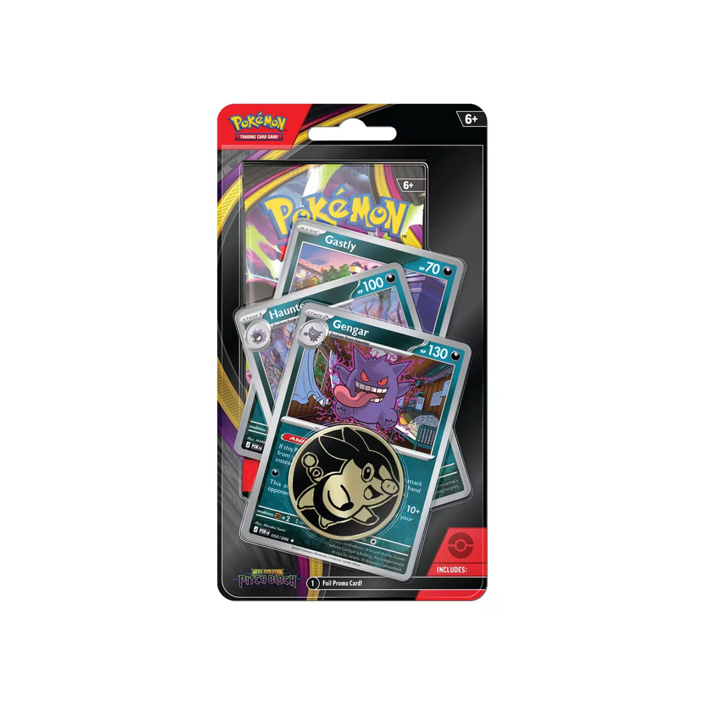 Pokémon Pitch Black Premium Checklane Blister - Gengar