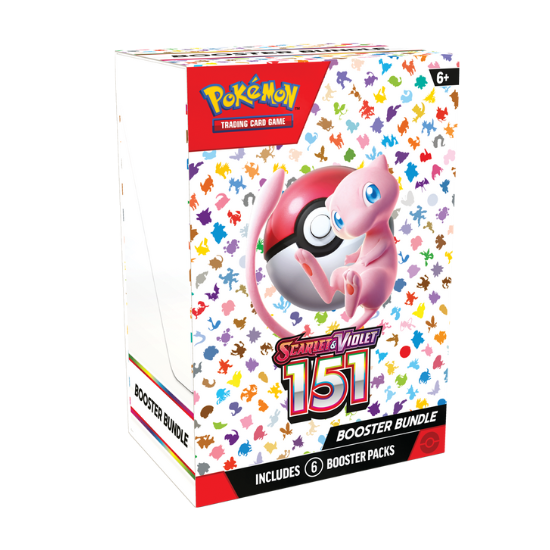 Pokémon 151 6-pack Booster Bundle