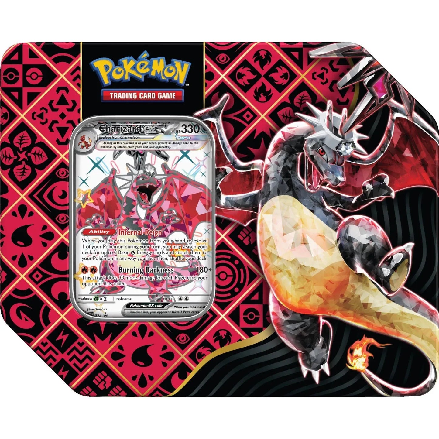 Pokémon USA Paldean Fates EX Tin - Combo-Set