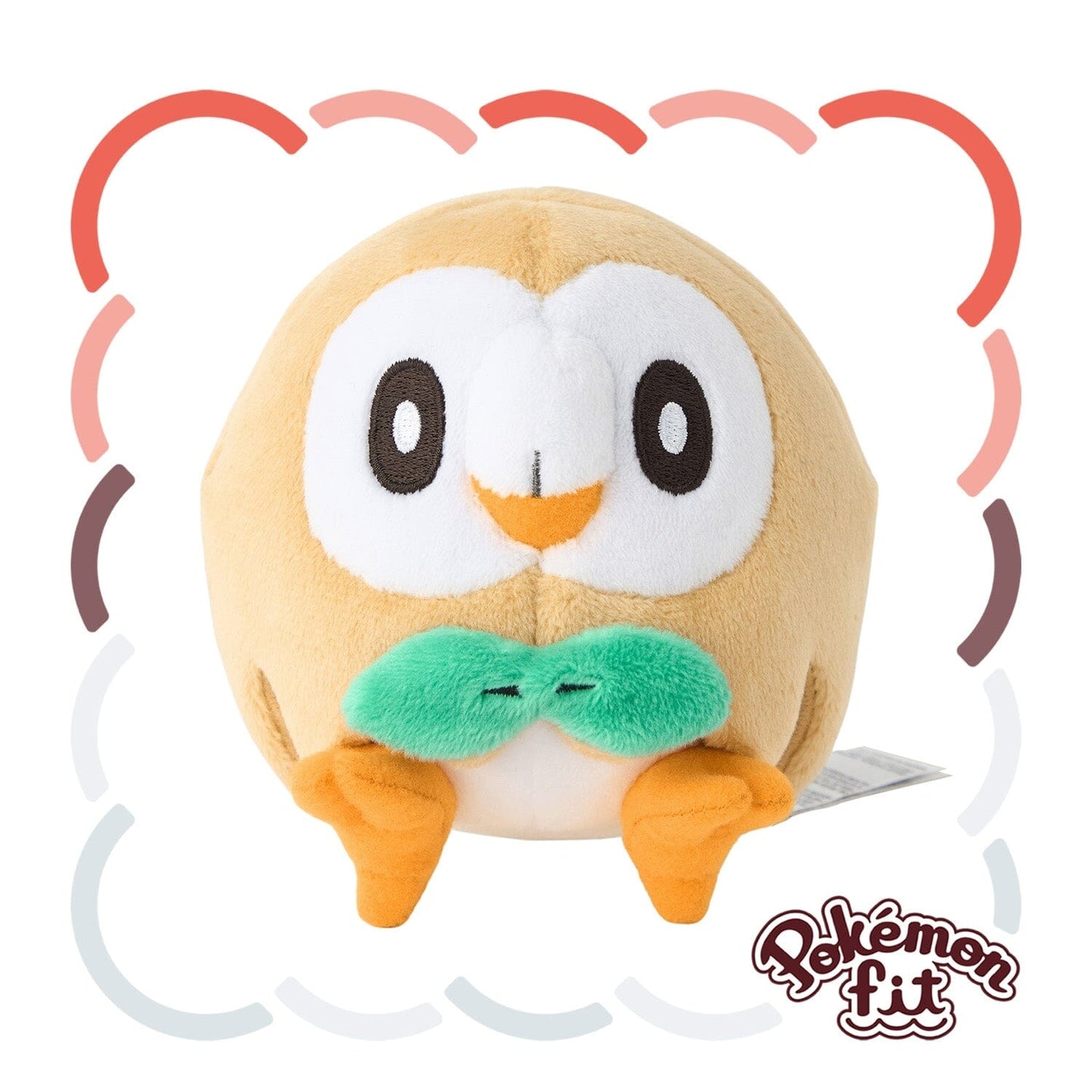 Rowlet Plush Pokémon fit