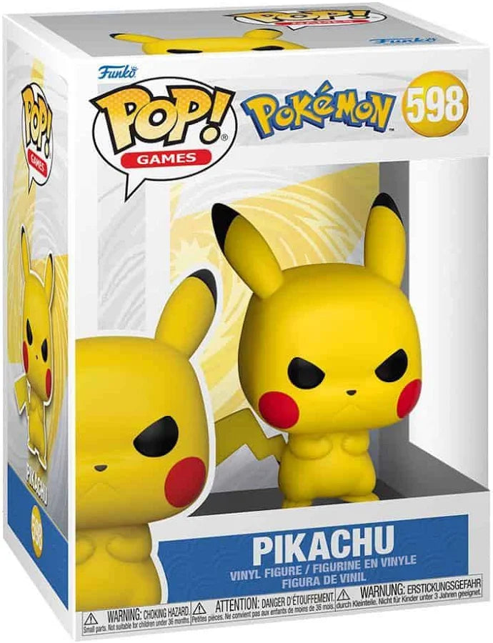 Pokémon POP! Games Vinyl Figure Pikachu 598 Sitting 9 cm