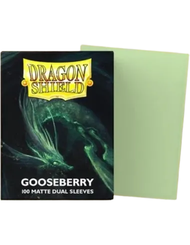 Sleeves Matte Dual Gooseberry - Standard Size (100x) - Dragon Shield