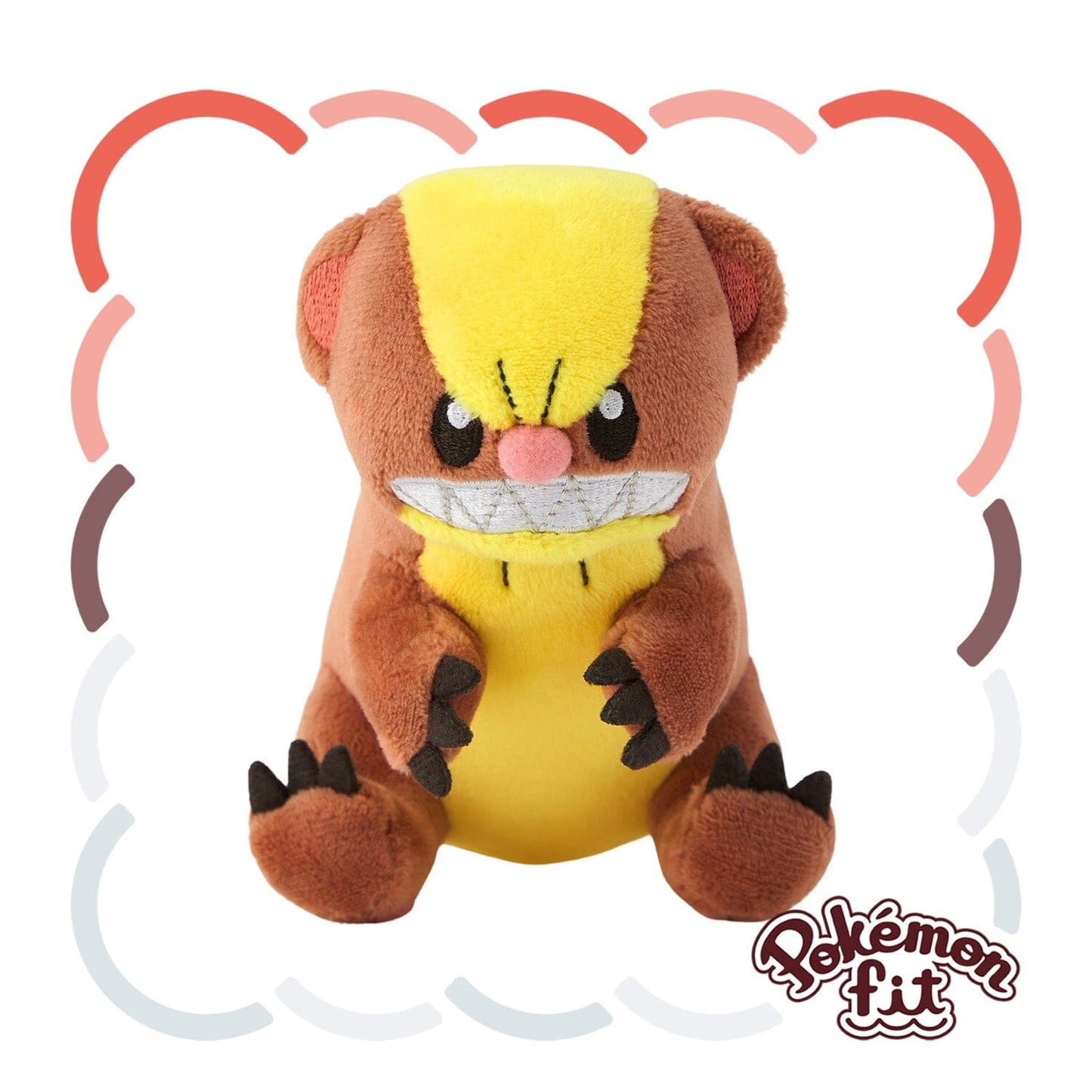 Yungoos Plush Pokémon fit